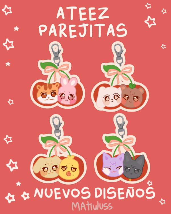 Producto - parejitas aniteez llaveros