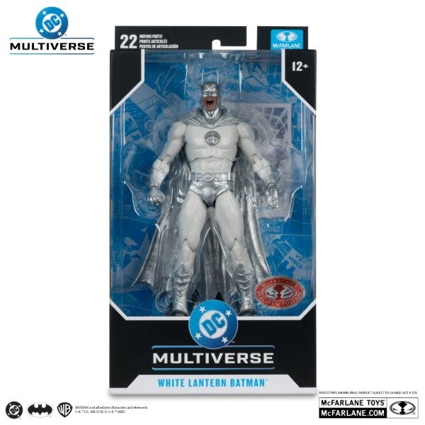 Producto - DC Comics Multiverse Batman Brightest Day White Lantern Batman Red Platinum Ed - 3