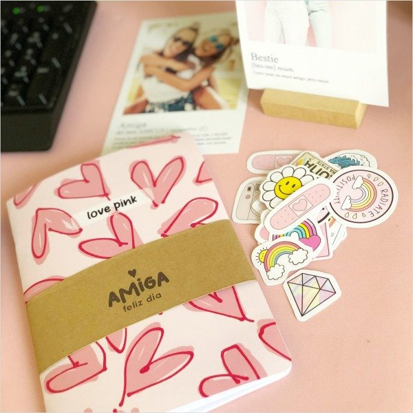 Producto - Libreta + Polarod grande + Lapicera amistad