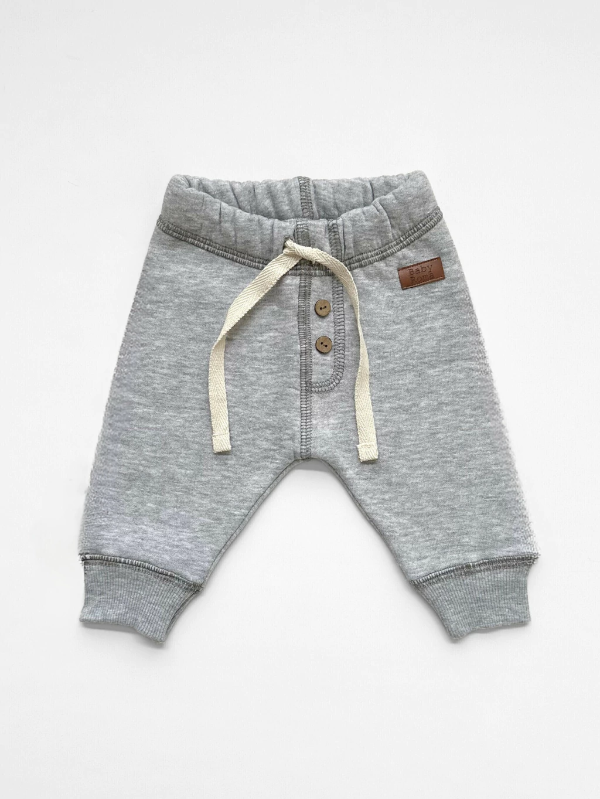 Producto - JOGGER ALGODON FRISA Gris Melange