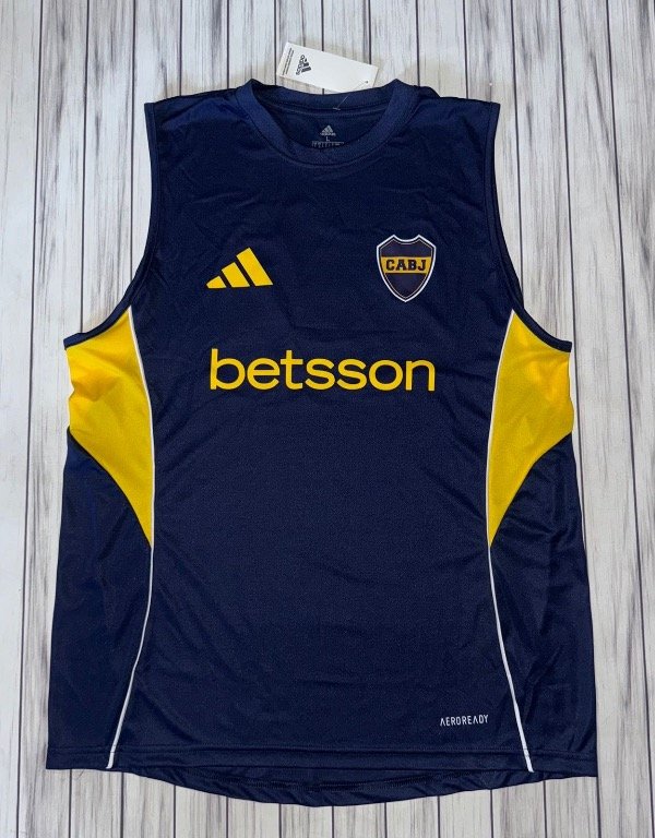 Producto - Musculosa Boca Entrenamiento Azul 2025