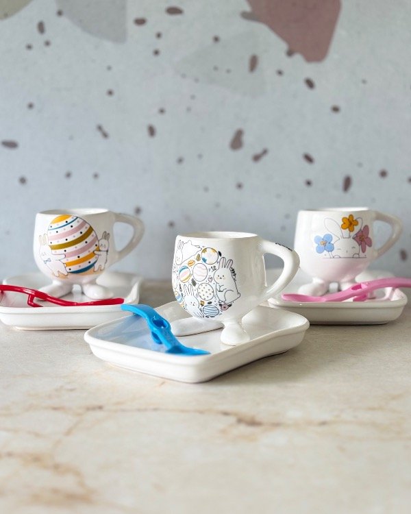 Producto - Kit N2 Pascuas "3 Patitas Chicas + 3 Band Tostadas + 3 Cuch."