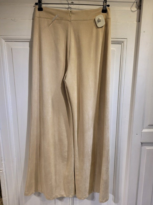 Producto - Pantalón MUSTARD SEED beige gamuzado wide-nuevo c/etiqueta- Talle S- PRECIO: 40X - 3