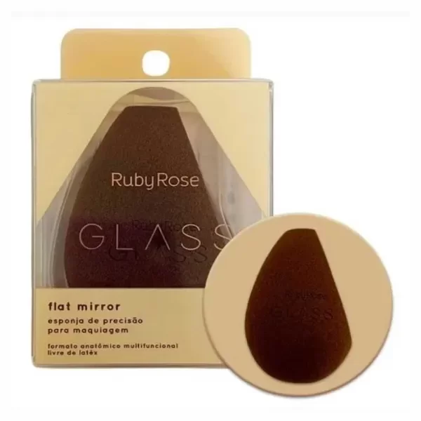 Producto - Esponja de Precisión Flat Mirror Glass - Ruby Rose - 0