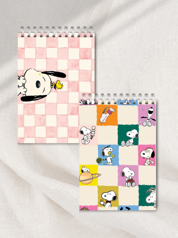 Producto - Pack 2 Anotadores A6 - Snoppy