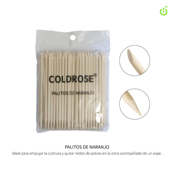 Producto - Palito Naranjo 100pcs COLDROSE