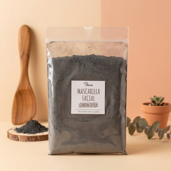 Producto - Mascarilla facial Carbón Detox - 0