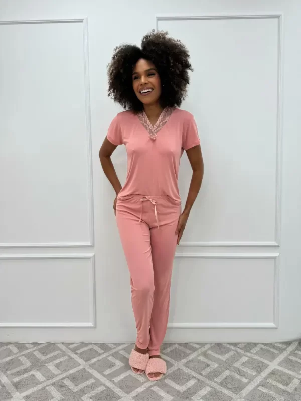 Producto - PIJAMA LIVIA ROSA