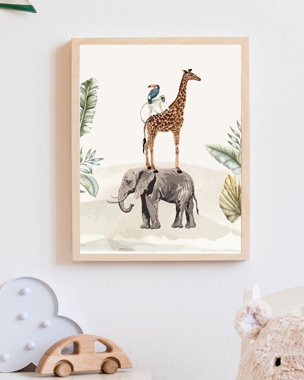 Producto - Cuadro safari
