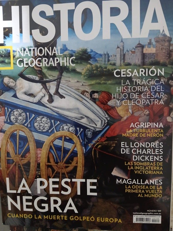 Producto - REVISTA NATIONAL GEOGRAPHIC HISTORIA N 189