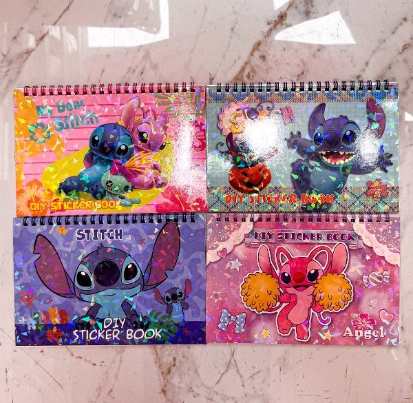 Producto - Libreta de Stickers Stitch (TZ-02)