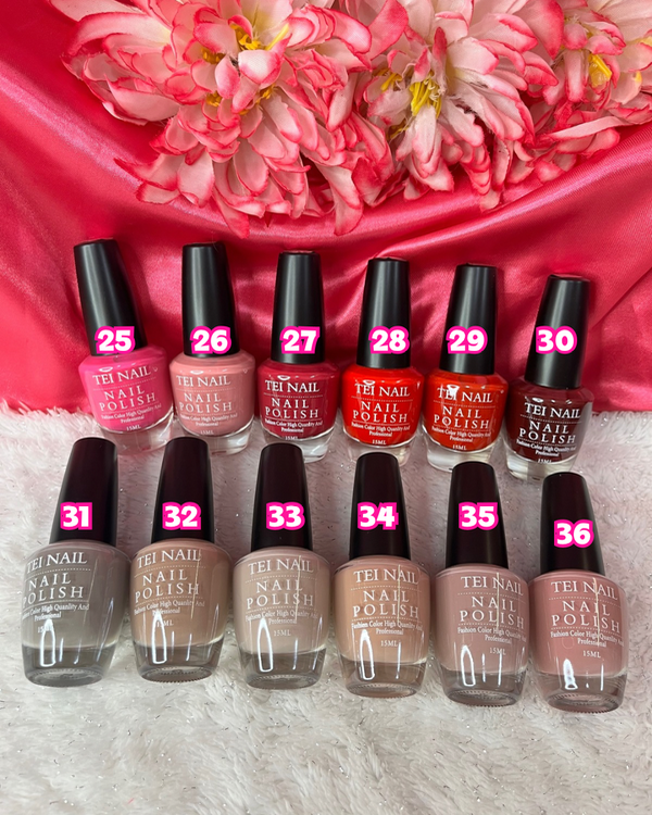Producto - Esmalte comun Tei nail- Diferentes colores - 3