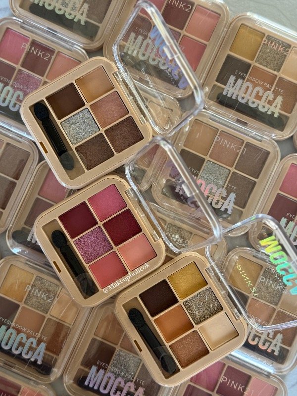 Producto - PALETA DE SOMBRAS MOCCA X6 - PINK 21 - CAJA DE 24 UNIDADES