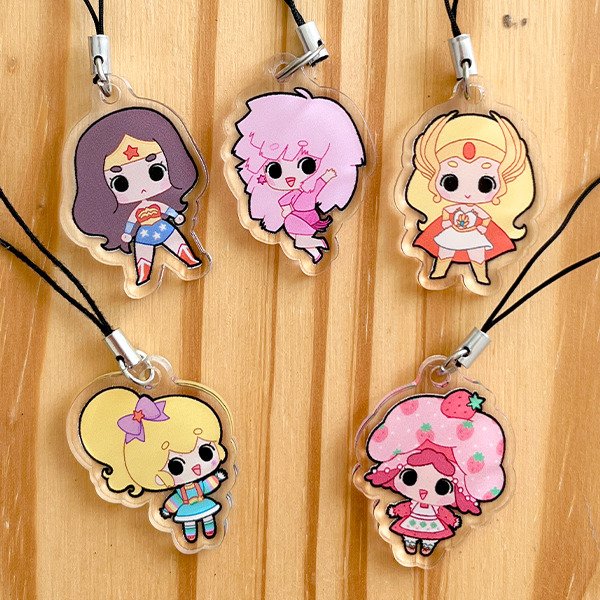 Producto - Colgantes - Charms - Chicas ochentosas