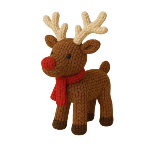 Producto - Rudolf Efecto Tejido Edición Especial de Navidad