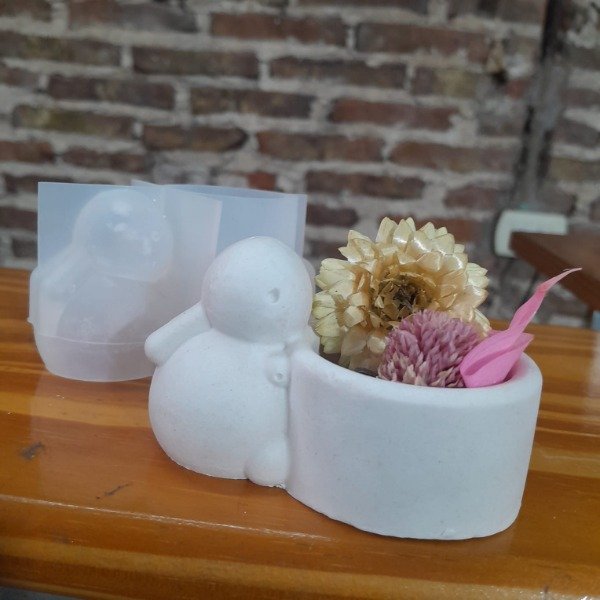 Producto - Molde portavela conejo