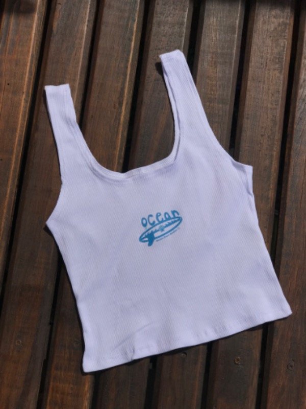 Producto - Musculosa Ocean White