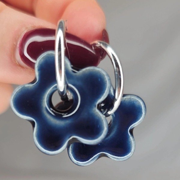 Producto - AROS AMAPOLA - AZUL