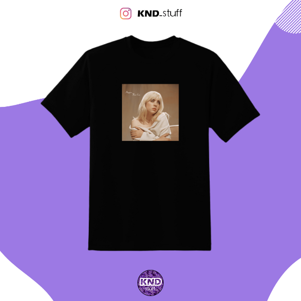 Remera happier than ever cover dft