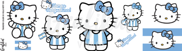 Producto - Transfer Color UV Hello Kitty Mix 005