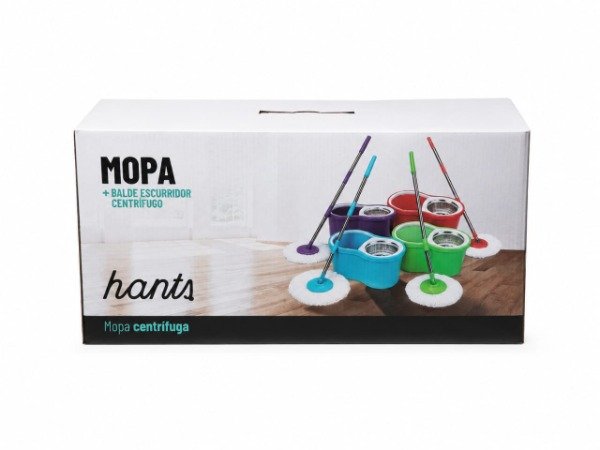 Producto - Mopa + Balde Escurridor Centrifugo HANTS