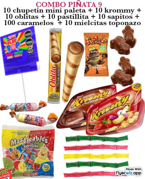 Producto - COMBO PIÑATA 9