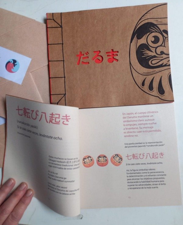 Producto - Daruma, el amuleto de los propósitos. Libro + Daruma - 4