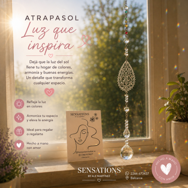 Producto - Atrapasol con cairel de vidrio
