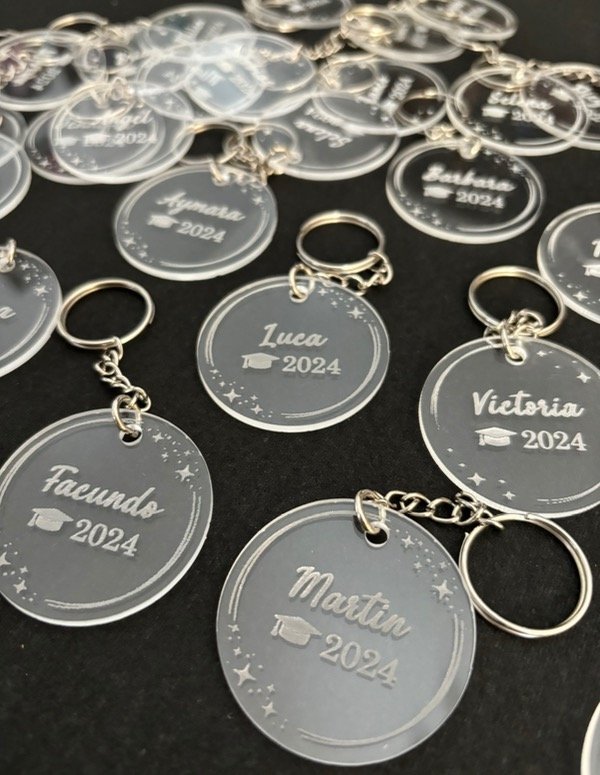 Producto - Llaveros acrílico cristal