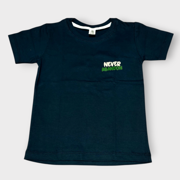 Producto - Remera Niño Oversize Azul Marino T4 T6 T10