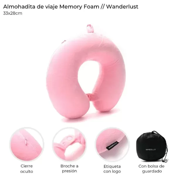 Producto - CUELLITO DE VIAJE PINK