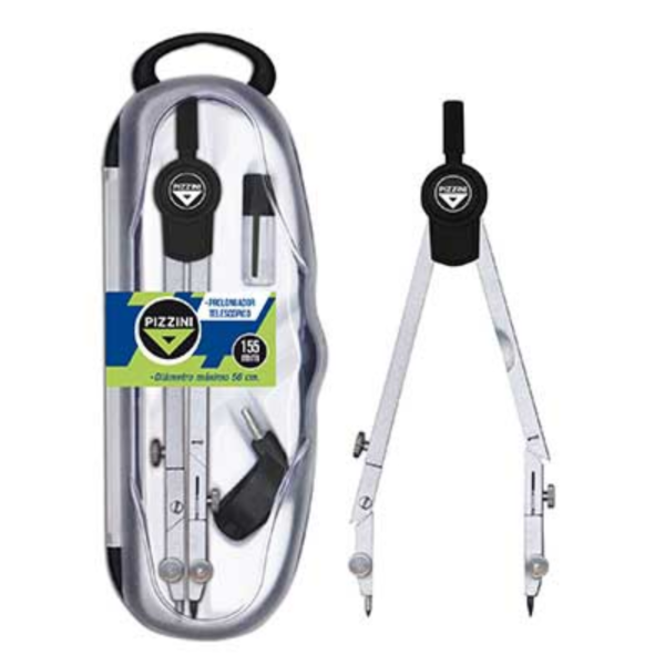 Producto - COMPAS PIZZINI METALICO C/DOBLE QUIEBRE TECNICO 150MM