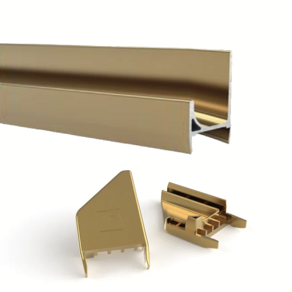 Producto - Perfil Manija h Dorado x 3 mts Grupo Euro