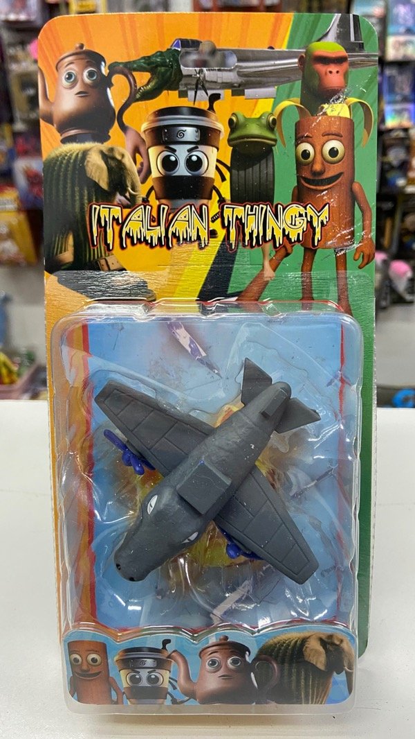 Producto - Blister Muñeco Brainrot Bombardino Crocodilo