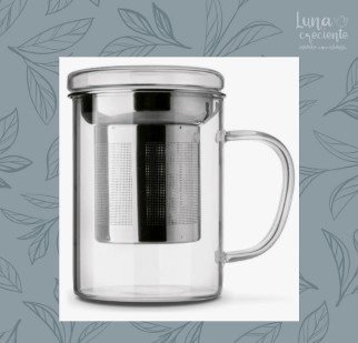 Producto - Taza de vidrio con infusor