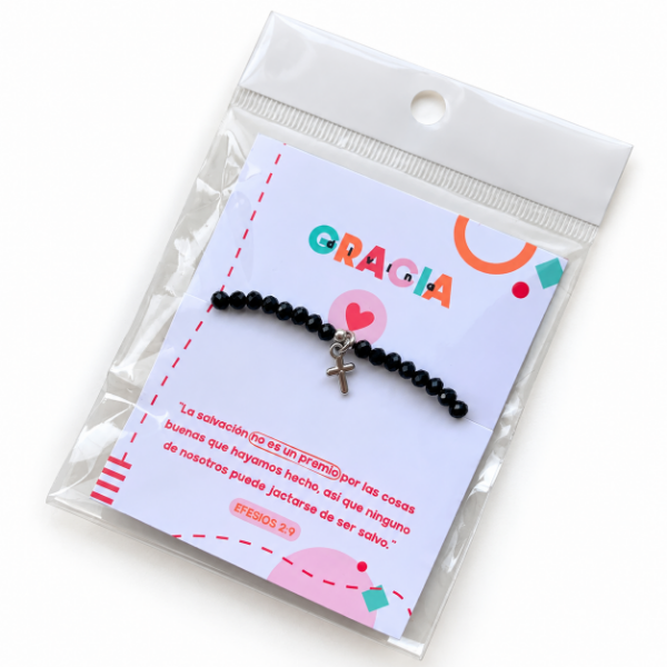 Producto - PULSERA ELASTICA CRUZ - 2