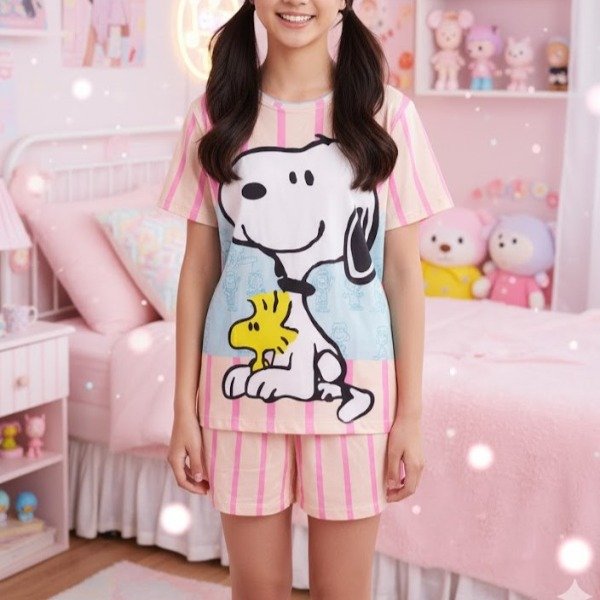 Producto - Pijama de 2 piezas Snoopy - Talle 2,3,y 4