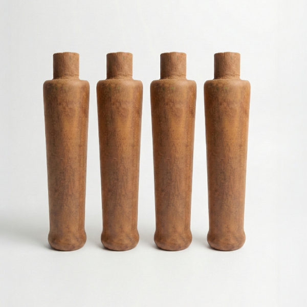 Producto - Pack 4 Patas Madera Dura Rostrata 18,5cm