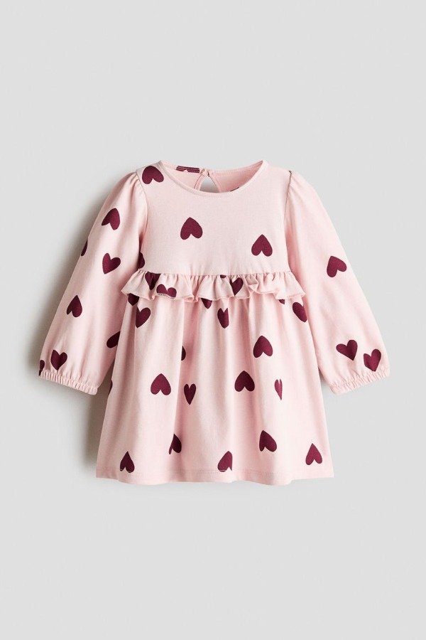 Producto - Vestido HyM beba corazones bordo - 0