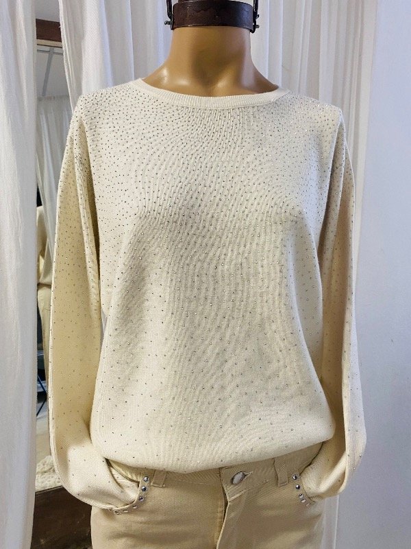 Producto - Sweaters Natural con Stras