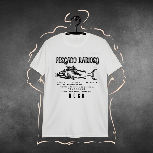 Producto - Afiche Recital - Pescado Rabioso