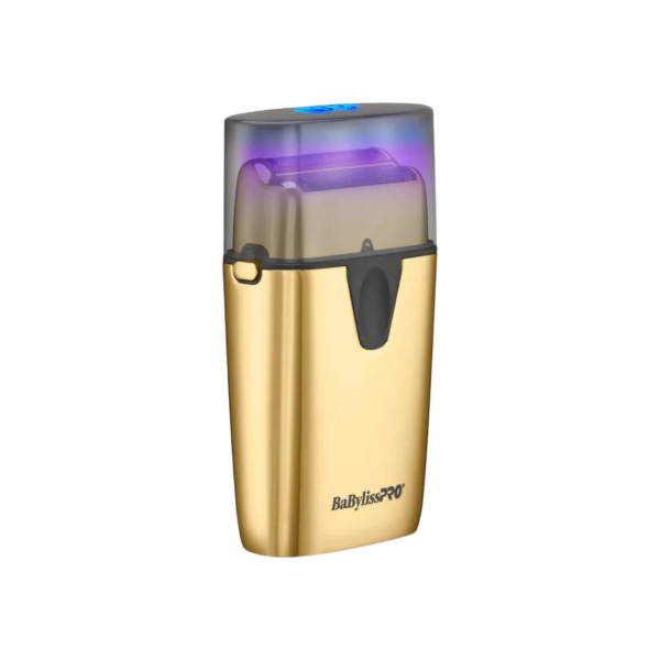 Producto - BABYLISS SHAVER UV DOBLE FOIL DORADA
