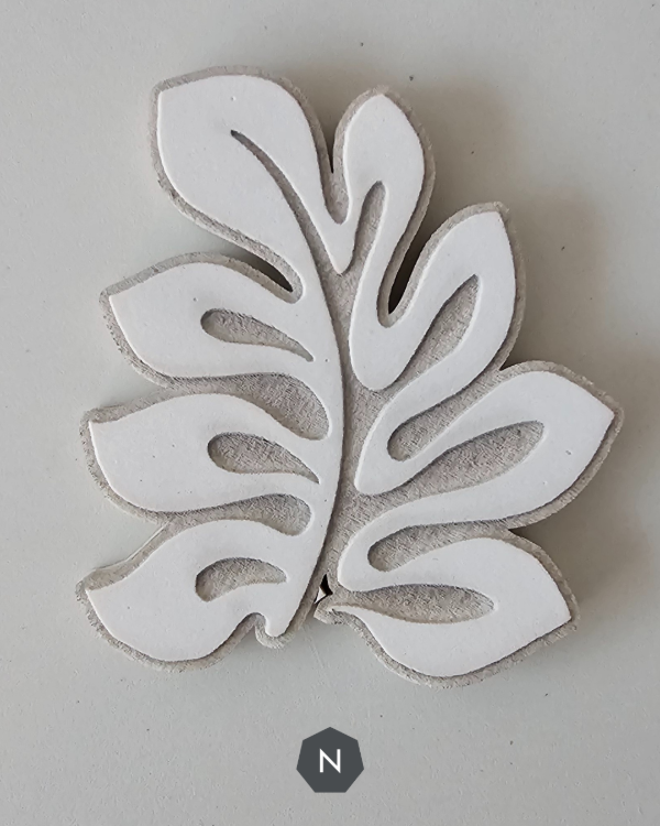 Producto - Sello de goma para estampar  - Hoja