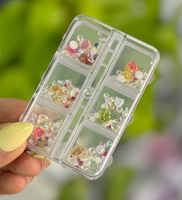 Producto - Deco x 6 CON PIEDRAS DE COLORES TENDENCIA - 3