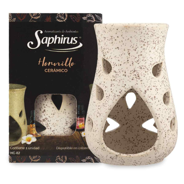 Producto - Hornillo de Cerámica grande Marfil