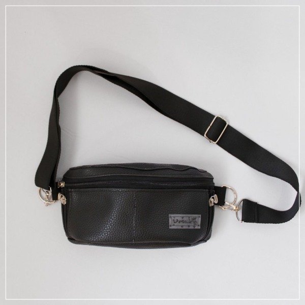 Producto - Riñonera Ecocuero (negro) - 0