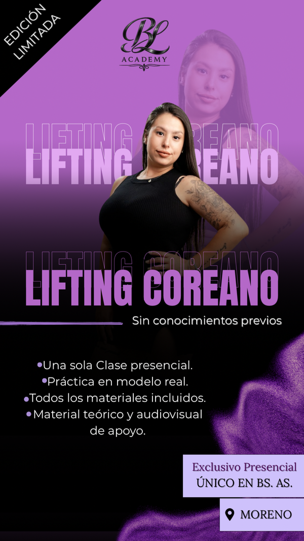 Producto - 16/07: Lifting Coreano MORENO