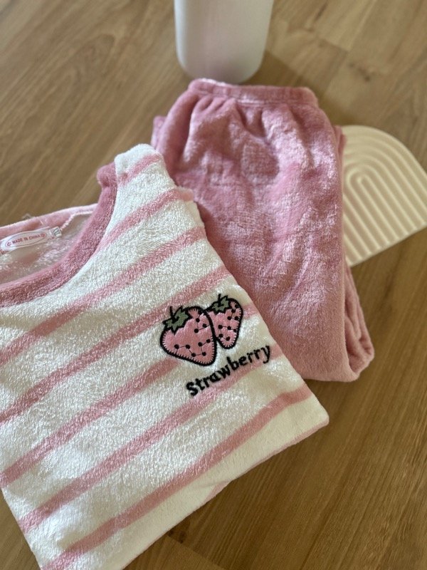 Producto - Pijama polar rosa