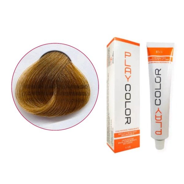 Producto - 8.3 RUBIO CLARO DORADO PLAY COLOR 60GR