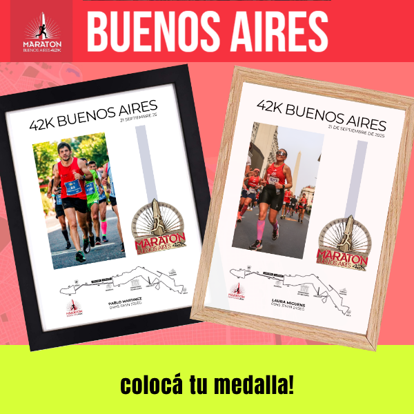 Producto - PREVENTA Cuadro Medallero con foto 42K de Buenos Aires